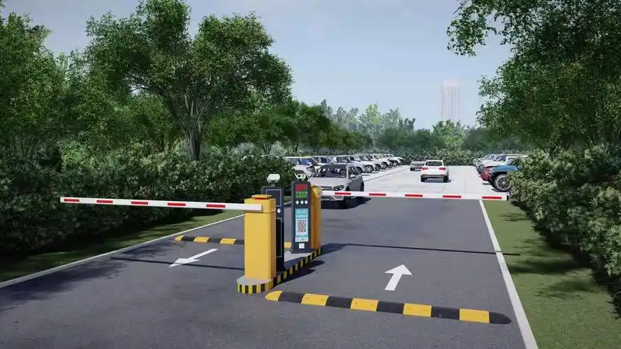 智能化车牌识别停车场出入口管理系统设计图效果图施工图 - 腾云网