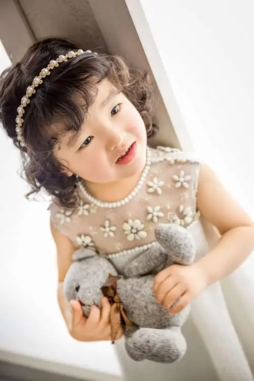 萱萱3岁照片正式出炉啦