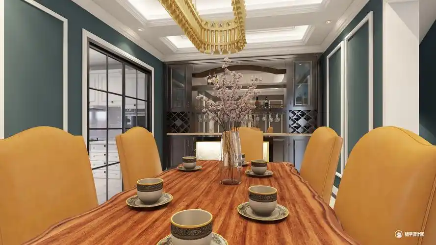 林楼-刚柔并济新作-混搭风格-孙明江设计效果图