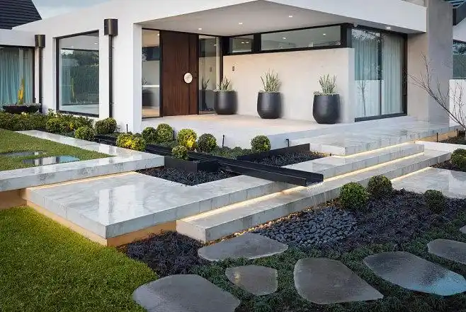 cosdesign现代极简主义美学庭院景观小而精的庭院设计