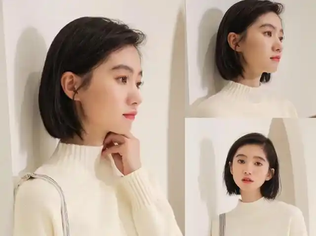 今年最流行什么发型?选这5款"齐脸短发",不仅好看更显脸小!