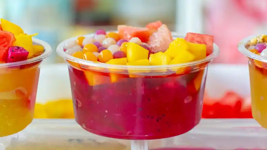 外面10块钱一碗的纯手工冰粉,教你在家做,详细配方,出摊儿必备