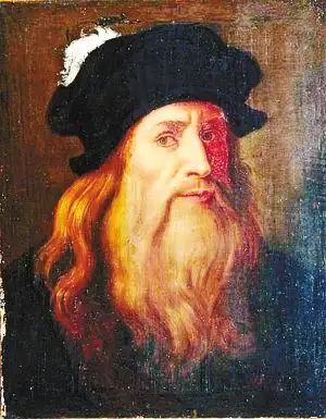 10月15日,著名画家莱昂纳多·达·芬奇的《自画像》在山东省博物馆