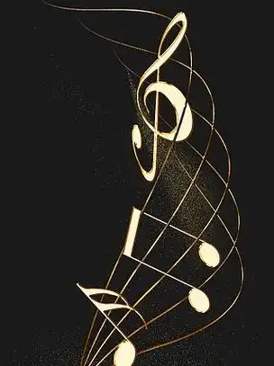 图片免费下载_音符音乐黑色背景素材_音符音乐黑色背景模板-千图网