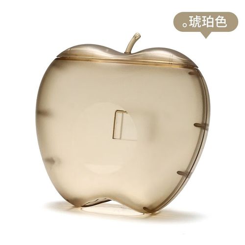 厨房免打孔盒收纳分类抽取整理盒保鲜膜套盒保鲜袋收纳壁挂式 琥珀色