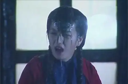 完整句式是"今天的雨跟依萍找她爸要钱那天一样大",影视剧的经典下雨