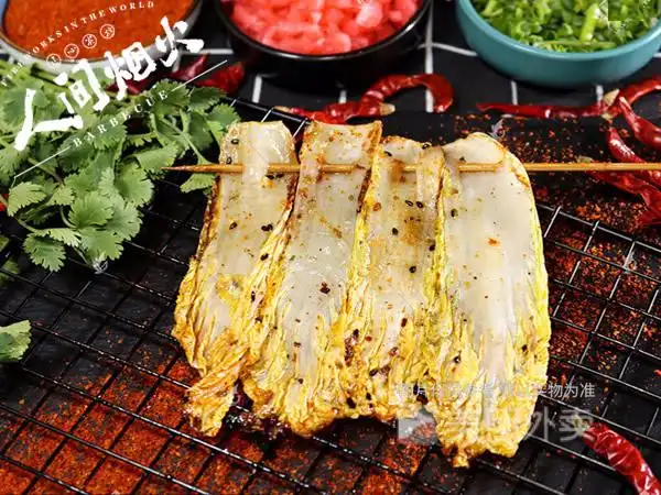 锡纸娃娃菜图片