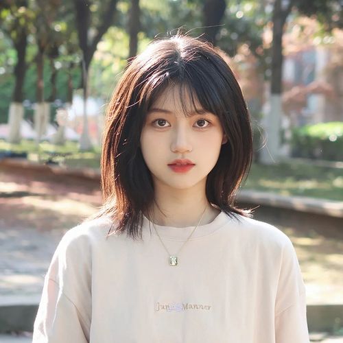 一鱼yiyu假发女短发夏季日系锁骨发减龄初恋短碎发型自然全头套式