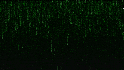 认真地给自己下一场酷炫的黑客帝国的代码雨:(《小黄鸭》by林大可)向