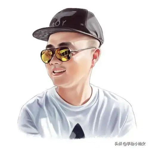 换一换你的头像吧 手绘漫画男士微信头像 立体感强 很有吸引力_网易