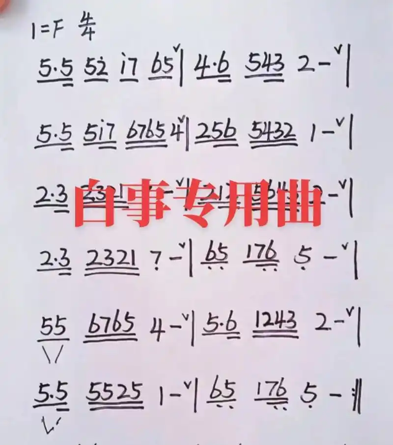 永寿庵慈母泪简谱,白事曲牌.永寿庵慈母泪简谱,白事曲牌#民间 - 抖音