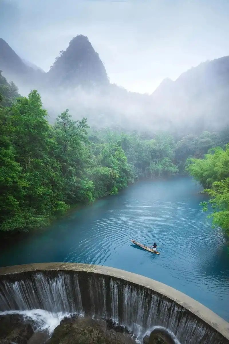 这里是荔波,小七孔风景区.#创作灵感 #荔波#贵州旅行  # - 抖音
