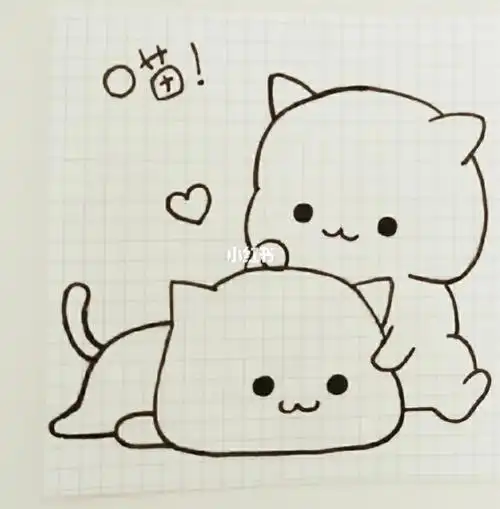 猫什么画简笔画可爱