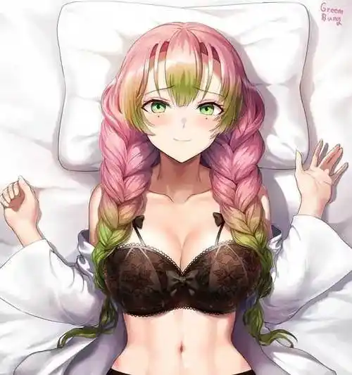 鬼灭之刃恋柱裸身图鬼灭之刃恋柱的温泉修行漫画