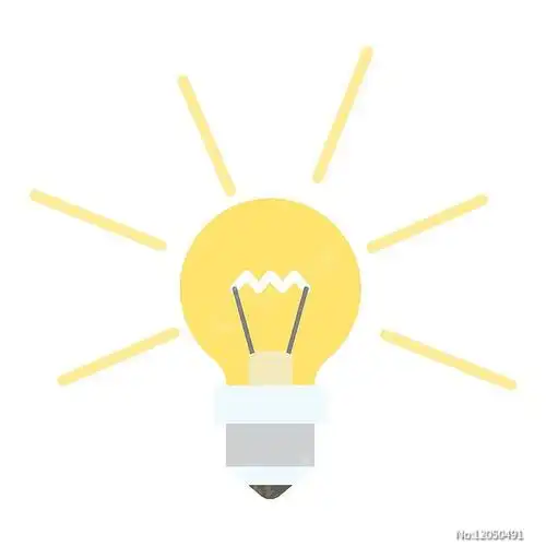 灯泡灯光照亮灯图片_卡通手绘_编号12050491_红动中国