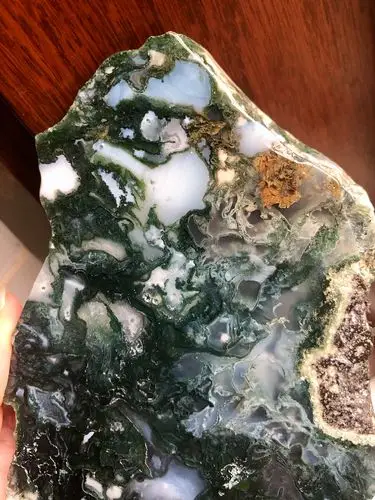 水草玛瑙原石之美