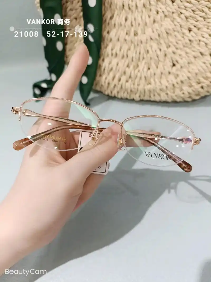 vankor女士商务纯钛系列