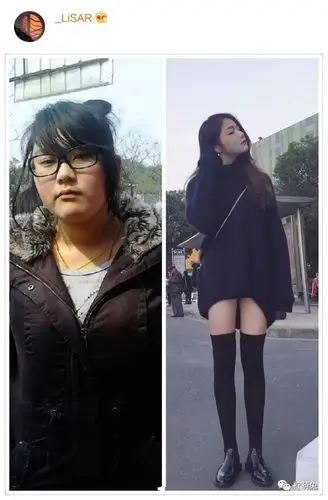 "网友晒减肥前 vs 减肥后的对比照:当你瘦下来,才知道这世界有多温柔"