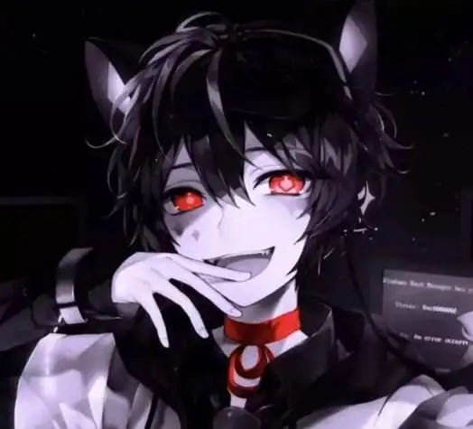 二次元男生头像冷酷嗜血 男生头像图片大全 -【爱个性】