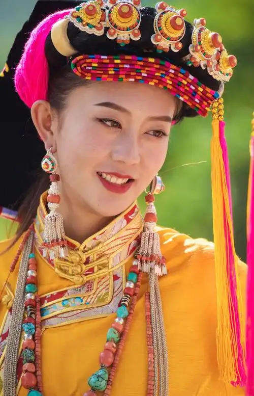 2019.5.20日下午,丹巴美人谷,选美复赛现场.