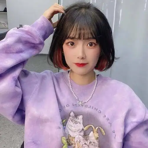 2021最火心机染甜酷短发