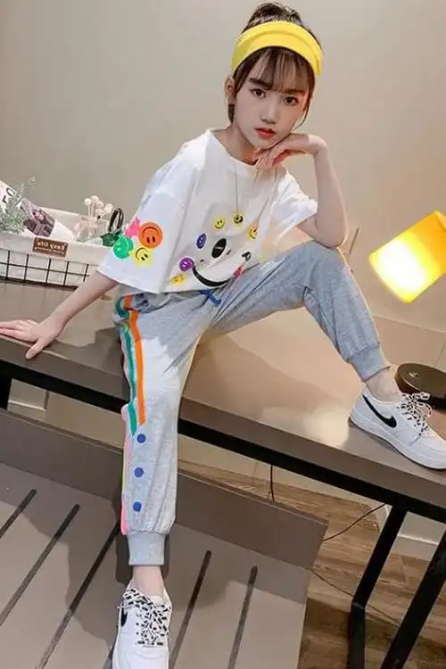 小孩夏装女12岁