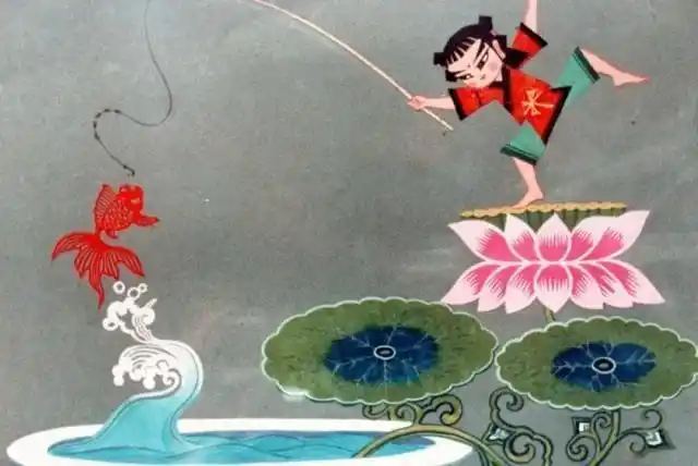 葫芦娃是剪纸电影大闹天宫呢