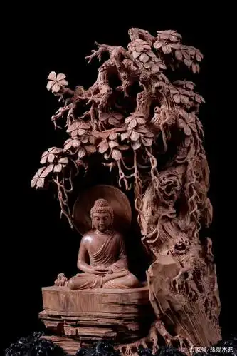 老山檀香,菩提树下,佛坐禅