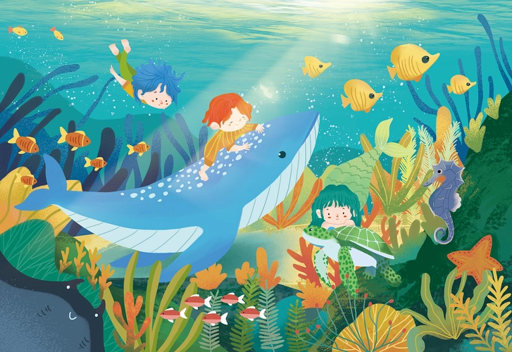 海底世界|插画|儿童插画|呱太子 - 原创作品 - 站酷 (zcool)