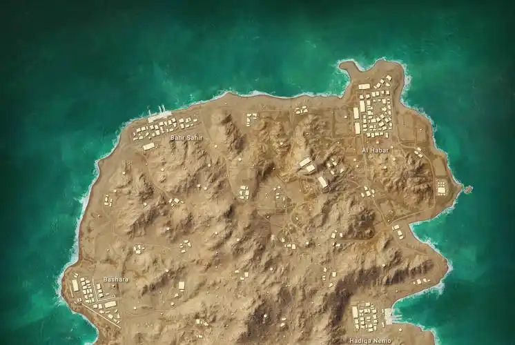 lemmaid="20321989">绝地求生》中的地图,于