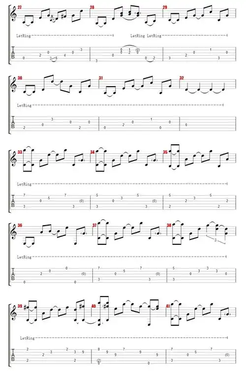 陈绮贞【1表面的和平吉他谱】_gtp六线谱_gtp总谱-爱弹琴乐谱网