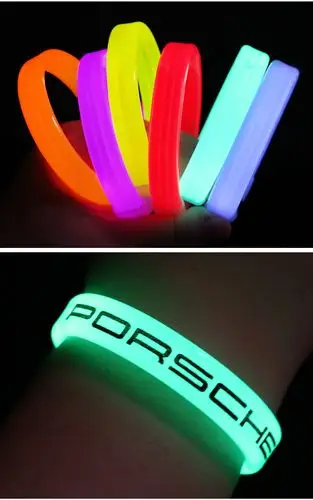定制荧光棒荧光手环 夜光宽手镯发光玩具夜光棒活动logo印刷包邮