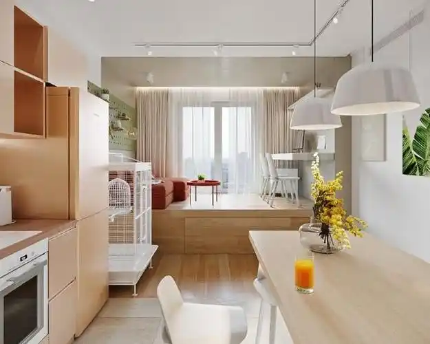 清新的小户型住宅设计,舒缓又安静的家