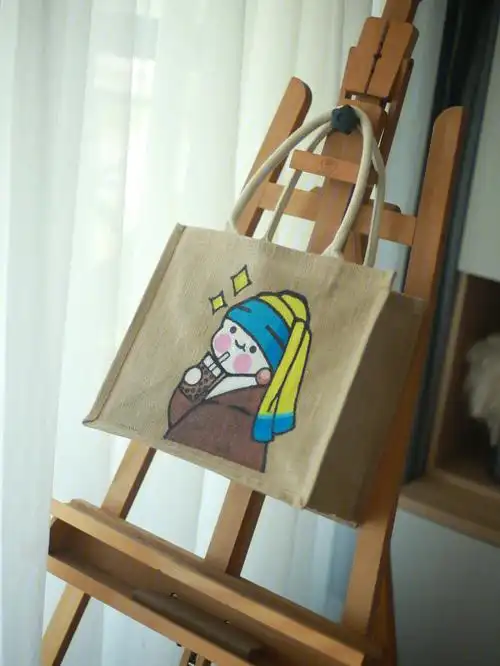 muji无印良品麻袋手绘