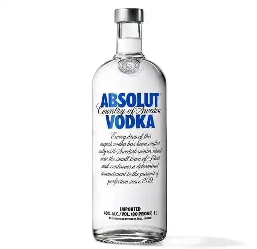 你可能没有喝过伏特加,但你一定见过这个经典的酒瓶.