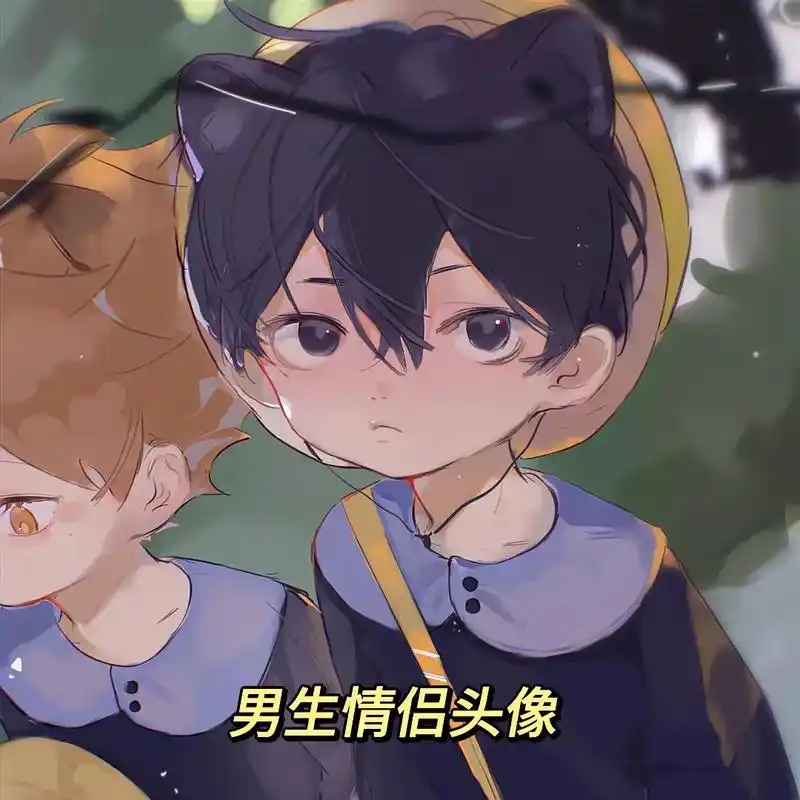 今年冬 两个人#同人 #双男主 #排球少年 #兄弟头像 #漫 - 抖音