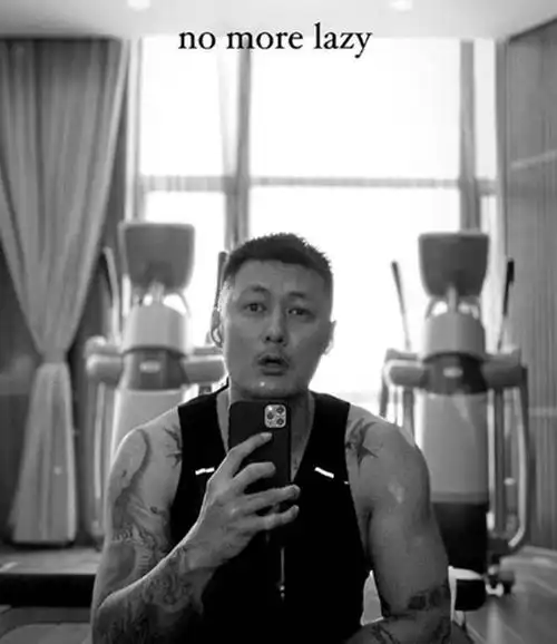 38岁余文乐晒健身成果三星期成功瘦10斤身材健硕帅回男神模样