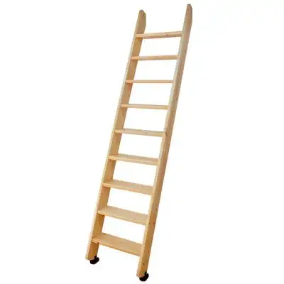 上下铺登高实木家用直梯榫卯简易阁楼楼梯移动室内宿舍木梯子r订