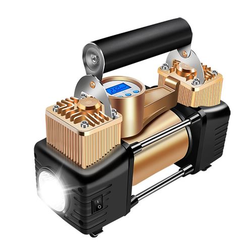 手动高压车载充气泵汽车车用打气气泵气棒机电动车载充气泵