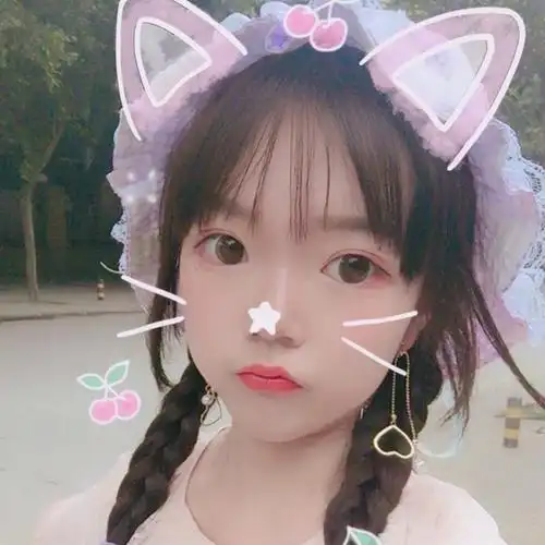 侧面 黑白 情头 女生头像 小清新 闺蜜 动漫 双人 四宫格 白边 双马尾