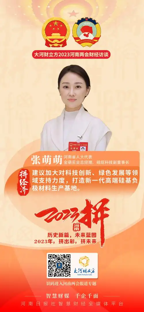 省人大代表张萌萌:建议加大绿色产业支持力度,打造新一代硅基负极材料