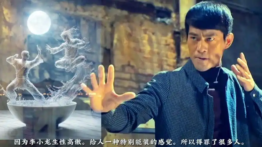 扮演李小龙者陈国坤与外国对决
