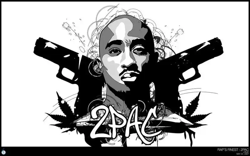 2pac壁纸