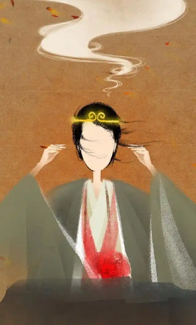 唯美古风手绘大话西游孙悟空至尊宝紫霞仙子 精美手机高清壁纸