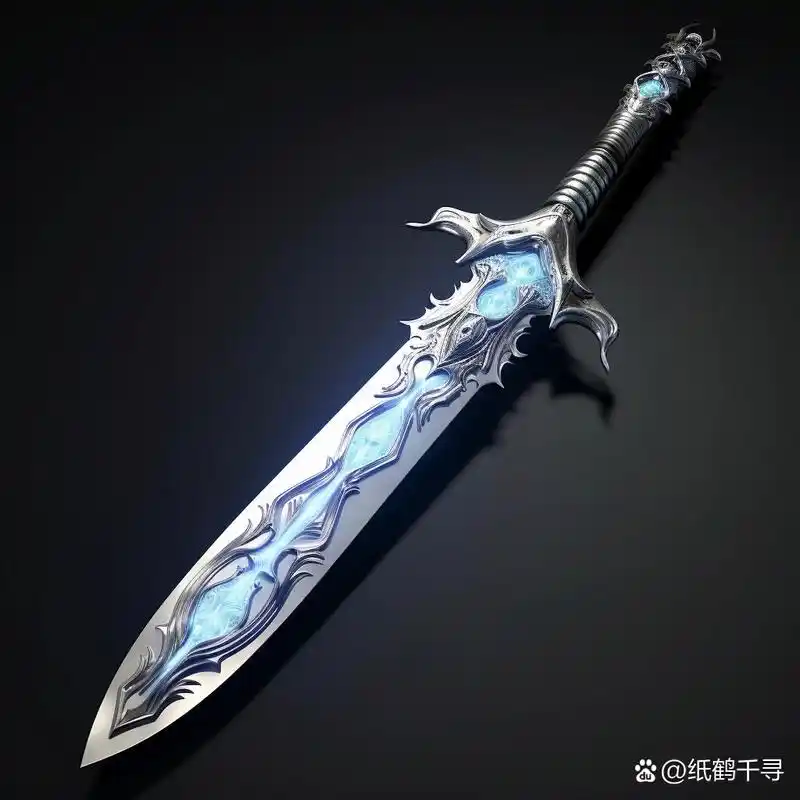 玄幻武器篇 2: 霜牙刀 使用者性别:男.