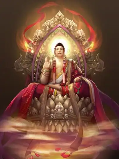 在金刚界和胎藏界的两部曼荼罗中,大日如来都是居于中央位置,他统率着