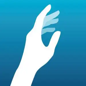 那位女士的手剪影矢量照片