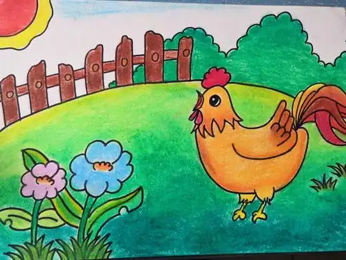 16高职幼师四班刘晓青简笔画