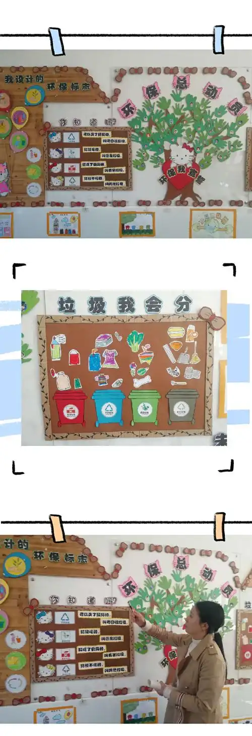 "小小的墙会说话"——热电公司小天使幼儿园主题墙评比展示