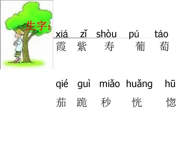 táo 霞 紫 寿 葡 萄 hū qié guì miǎo huǎng 茄